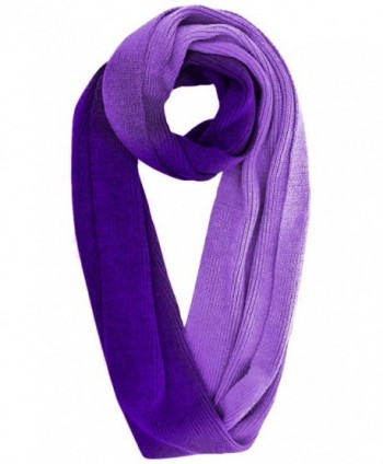 Purple Ombre Texting Gloves Scarf