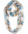 Vivian & Vincent Soft Light Elegant Sheer Infinity Scarf - C6 - CF12MXP1LBR