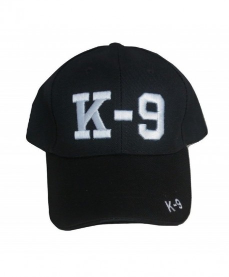 TrendyLuz K-9 Police Unit Law Enforcement 3D Embroidered Adjustable Baseball Hat Cap - C31890S0GTW