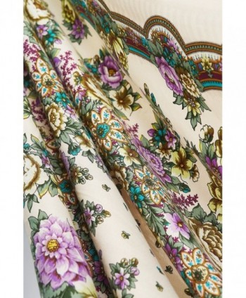 Ladies Tassel Flowers Ukrainian Russian in Fashion Scarves