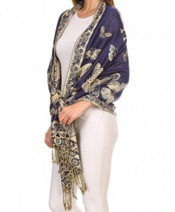 Sakkas 16126 Patterned Colored Pashmina in Fashion Scarves