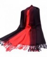 TopTie Scarf Tassel Solid Tow Tone