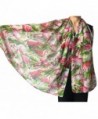 Lina Lily Flamingo Lightweight Background in Fashion Scarves