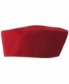 Premier Unisex Chefs Skull Cap - Red - C911CKMO5CR