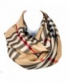 Pashmina Scarf Plaid Checker Pattern