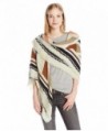 RAMPAGE Women's Oversize Geo Lofty Wrap - Ivory/Sage - C012HPYL4JL