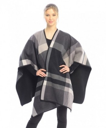 Winter Reversible Checked Houndstooth Check - Gray Check - CY186I45RM2