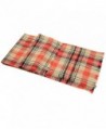 Achillea Womens Oversized Tartan Blanket in Fashion Scarves