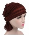 Womens Ruffle Beanie Beanies Coffee