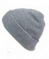 JAKY Global Unisex Thick Cable Knit Beanie Hat Winter Cap Skull Windproof For Men & Women - Grey - CP12MY8LELR