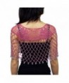 Womens Beaded Sparkle Crochet V Neck in Fashion Scarves