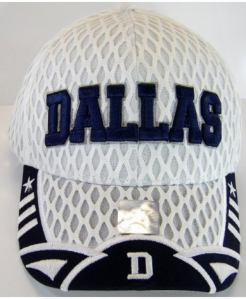 Dallas Script Summer Adjustable Baseball