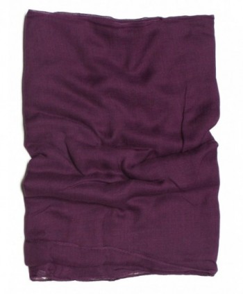 DRY77 Solid Infinity Scarf Purple in Fashion Scarves