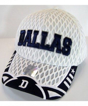 Dallas Script Summer Adjustable Baseball in Men's Baseball Caps