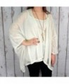 Womens Solid Jersey Cardigan Kimono