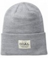 Coal Men's The Uniform Fine Knit Workwear Cuffed Beanie Hat - Heather Grey - CZ11J464ULD