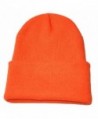 DBHAWK _men Caps Caps Men Slouchy Knitting Hip Hop Warm Winter Fall Ski Hat - Orange B - CV189HNOAM8