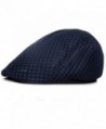 Acamifashion Unisex Duck Mesh Sun Flat Cap Golf Beret Newsboy Cabbie Hat - Navy Blue - C512ODKIEHW