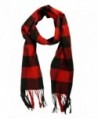 Comets Unisex Plaid Cashmere Winter in Cold Weather Scarves & Wraps