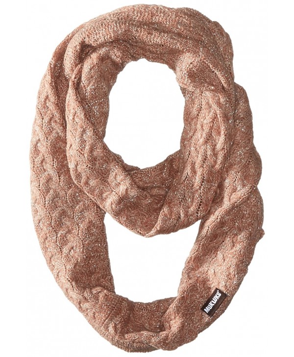 Muk Luks Women's Hollywood Eternity Scarf - Pink - CG125UF0PV5