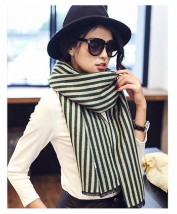 Straited Pattern Blanket Scarves Fashion