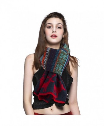 WELOVE Christmas Double Scarves Winter