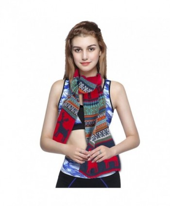 WELOVE Christmas Double Scarves Winter in Fashion Scarves