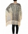 Kayamiya Womens Oversized Evening Champagne in Wraps & Pashminas