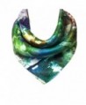 Allydrew Charmeuse Silk Neckerchief Square Scarves - Cities - CA11ZDW0VZ1