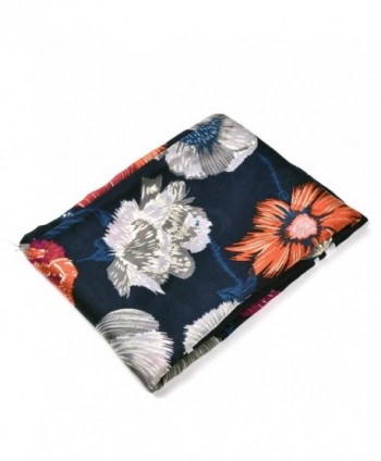 Onnea Flower Printed Lightweight Square in Fashion Scarves