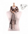 Plaid Tartan Scarf Blanket-Cotton Winter Scarves Wrap Shawl for Women - Scarf a - C6189OUDUZI