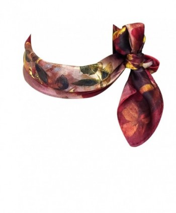 Wrapables Charmeuse Square Scarf Neckerchief