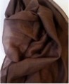 SoLine Scarves Blanket lightweight Deepbrwon in Fashion Scarves