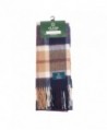 Clans Of Scotland Pure New Wool Scottish Tartan Scarf Bannockbane Navy (One Size) - C4123H40WJL