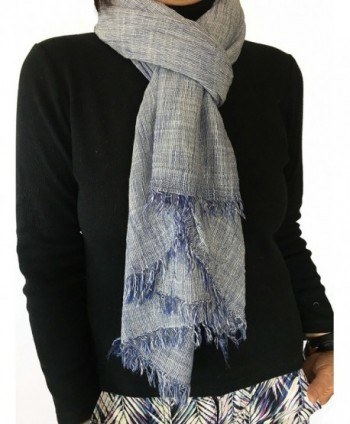 Natural Cotton Synthetic Fibers Scarves in Fashion Scarves