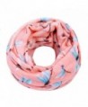 ZQY Ladies' Fashion Dragonfly Printed Long Scarf Super Soft Shawl for Spring Summer Autumn - Pink - CR189ZNOKN3