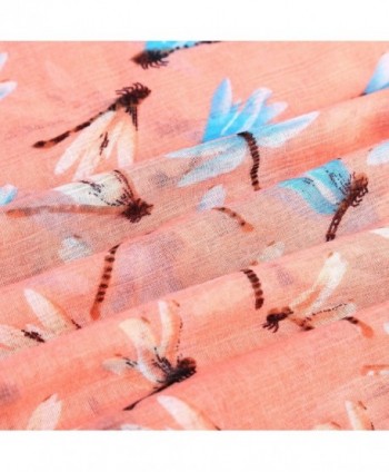 ZQY Ladies Fashion Dragonfly Printed in Fashion Scarves