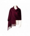 CLEARANCE Cashmere Blended Premium Burgundy