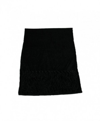 NY Chenille Scarf Black