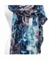 Blue Floral Pashmina Shawl Scarf in Wraps & Pashminas