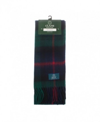 Clans Of Scotland Pure New Wool Scottish Tartan Scarf Armstrong (One Size) - C81257AB0AL