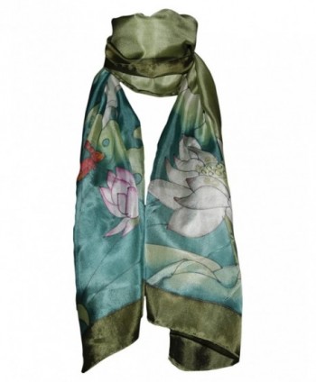 Invisible World Womens Painted Dragonfly in Fashion Scarves