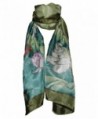 Invisible World Womens Painted Dragonfly in Fashion Scarves