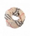 Designer Inspired Infinity Scarf - Light Khaki - CJ187786AL5