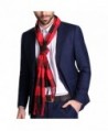 Maying Holiday Soft Men's Scarf in Rich Plaids Couple's Soft Shawl - Red - C812NRSBZZ0