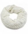 World Pride Winter Wool Knit Infinity Scarf - White - C611I4ACR9L