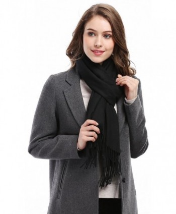 Women Solid Cashmere Shawl Stole in Wraps & Pashminas