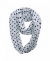 HONEYJOY Soft Light Weight Polka Dot Sheer Infinity Scarf ( 02) - C512N0K30IP