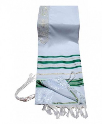 Prayer Shawls Tallit Green Maroon