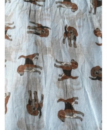 Pamper Yourself Now Womens Beagles in Fashion Scarves